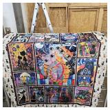 NADEnVIE Throw Blanket - Colorful Cat Design Boho Blanket, Ultra Soft Rustic Quilt For Sofa 5