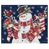 Lang, Snowman and Stockings by Susan Winget Boxed Christmas Cards