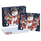 Lang, Snowman and Stockings by Susan Winget Boxed Christmas Cards