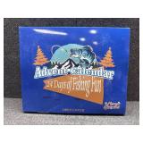 Fishing Advent Calendar 2025, 24 Days of Surprise with 27Pcs Fishing Lures Set for Men Teen Boys Dad Christmas Countdown