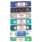 Satya Incense Sticks Gift Set, 7 Scents, Nag Champa, Super Hit, Dragon
