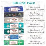 Satya Incense Sticks Gift Set, 7 Scents, Nag Champa, Super Hit, Dragon