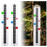 Teamaze Metal Cornhole Scoreboard with Magnetic 2 pcs Vertical Corn Hole Score Keeper for Outdoor&Indoor Yard Game