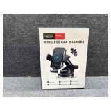 CHGeek Wireless Car Charger Phone Holder Mount, 15W Fast Charging Auto Clamping Phone Holders for Your Car Dashboard Windshield Air Vent Car Accessories for iPhone, Samsung Galaxy, Google Pixel etc