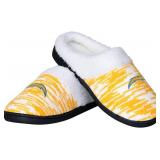 FOCO NFL Sherpa Lined Colorblend Cup Sole Slippers S