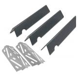 Grill Parts for Weber Genesis II 200 and II LX 240 SER (2017 & Newer), Genesis II E-210, Genesis II LX E-240, II LX S-240, for Weber Genesis II Flavorizer Bars 66031 66794 90223 & Heat Deflector 66684