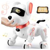 Robot Dog Toys for Kids 8 9 10 11 12, Remote Control Dogs, Robot Dog for Kids 8-12, Pet Robotic, Electric Toy, Robotic Dogs, Toys for 5 6 7 8 9 10 11 12 Years Old Boys Girls, Pink