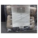 Splash Home Sooth Double Chamber Vinyl Spa Pillow, Machine Washable, 14.6" x 11.8", Taupe