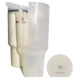 oasisofcalm Open-Clasp Silicone Boot for Stanley 40/30 oz Tumbler   Bottom Protector & Full-Body Armor | 2mm Thick Anti-Slip Design, Soft-Touch Stanley Cup Accessories