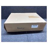 Henoyso 6 Pcs Plastic Mini 3 Ring Binder 2" Round Rings with 2 Insert Pockets, Fits 5. 5" x 8. 5" Paper, Capacity 375 Sheets, Black Three Rings Flexible Small Binders for School, Office, Photo Album