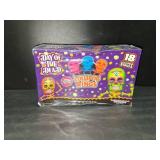 Halloween Day of the Dead Sugar Skull Lollipop Rings,7.61 ounce, Box of 18