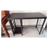 Black wooden desk 30x43x19