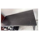 Black wooden desk 30x43x19