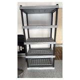 Heavy duty plastic shelving 70x35x24