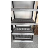 Heavy duty plastic shelving 70x35x24