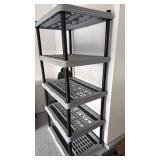 Heavy duty plastic shelving 70x35x24