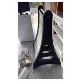 Aarco 2 sided black letterboard with letters 41x26x23