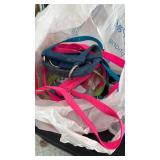 Small/medium dog collars and leashes most appear new