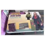 Ultimate sweater machine with extension kit and row counter appears new