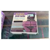 Ultimate sweater machine with extension kit and row counter appears new