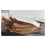 Uline bins model s-2282 foldable cardboard bins