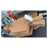 Uline bins model s-2282 foldable cardboard bins