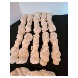 11 skeins 100 pct. 2-ply sport Alpaca yarn, appx. 200 yards, brige color