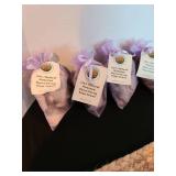 100 pct natural Huacaya Alpaca Roving Striped fiber, 7 bags, various colors