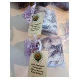 100 pct natural Huacaya Alpaca Roving fiber, 8 bags, various colors