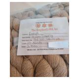 18 skeins 100 pct. 2-ply fingering Alpaca yarn, appx. 300 yards
