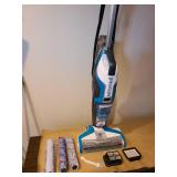 Bissell Crosswave, multi - surface brush vacuum with replacement brushes and filters