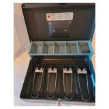 Sentry Safe cash box with 2 keys, 3x12x9