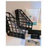 3 hole punch, business card holder, bubble mailers thermal cash register tape, more