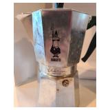 Bialetti Moka Express stovetop espresso maker, Walmart Power Pulse and tub