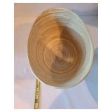 Brick and Bloom Spun Bamboo Bowl