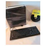 75ft surf onn CAT6 networking cable, keyboard, binders