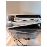 75ft surf onn CAT6 networking cable, keyboard, binders