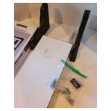 Floating shelves and hardware