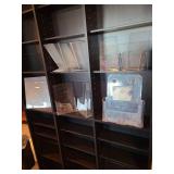 Clear acrylic brochure/sign holders, several sizes