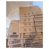 Bostitch 3-hole punch, paper lunch sacks, new boxes