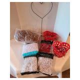 Metallic and paper shred and more.