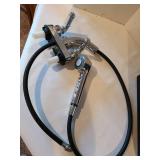 Salon shampoo bowl sprayer head and hose combination