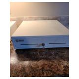 Epsilont locking cash drawer with 2 keys, 4x16x16.5