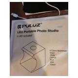 Puluz photography light box with backdrops