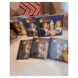 Holiday gift boxes, lights, mug, 6 CD