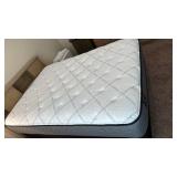 The Real McCoy mid century modern full bed with headboard and Sealy pillow top mattress