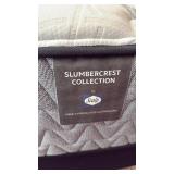 The Real McCoy mid century modern full bed with headboard and Sealy pillow top mattress