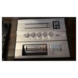 Stereo cabinet 27x60x16 located in basement