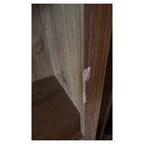 Bookcase 72x30x12.5 located in basement