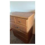 Saucer 4 drawer chest 40x31x17 located in basement